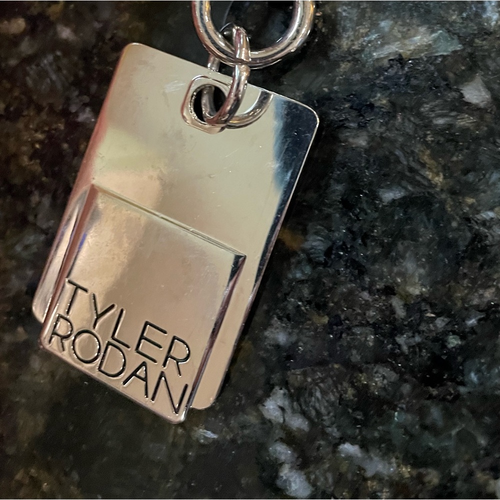 Tyler Rodan Shiny Silver Keychain